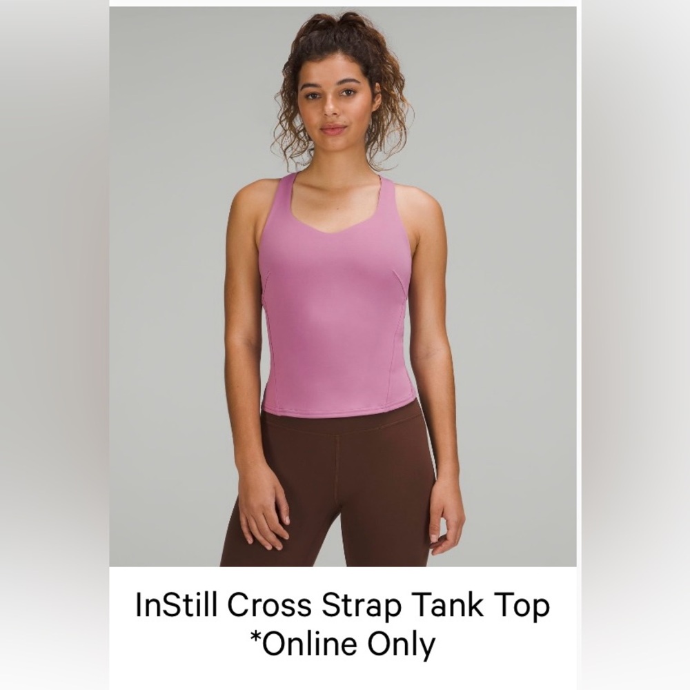 Lululemon InStill Cross Strap Tank top
